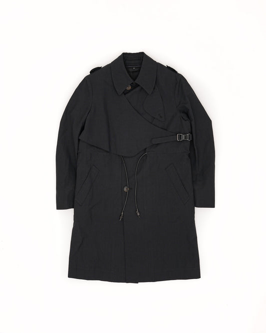 Wool Washi Trench Coat