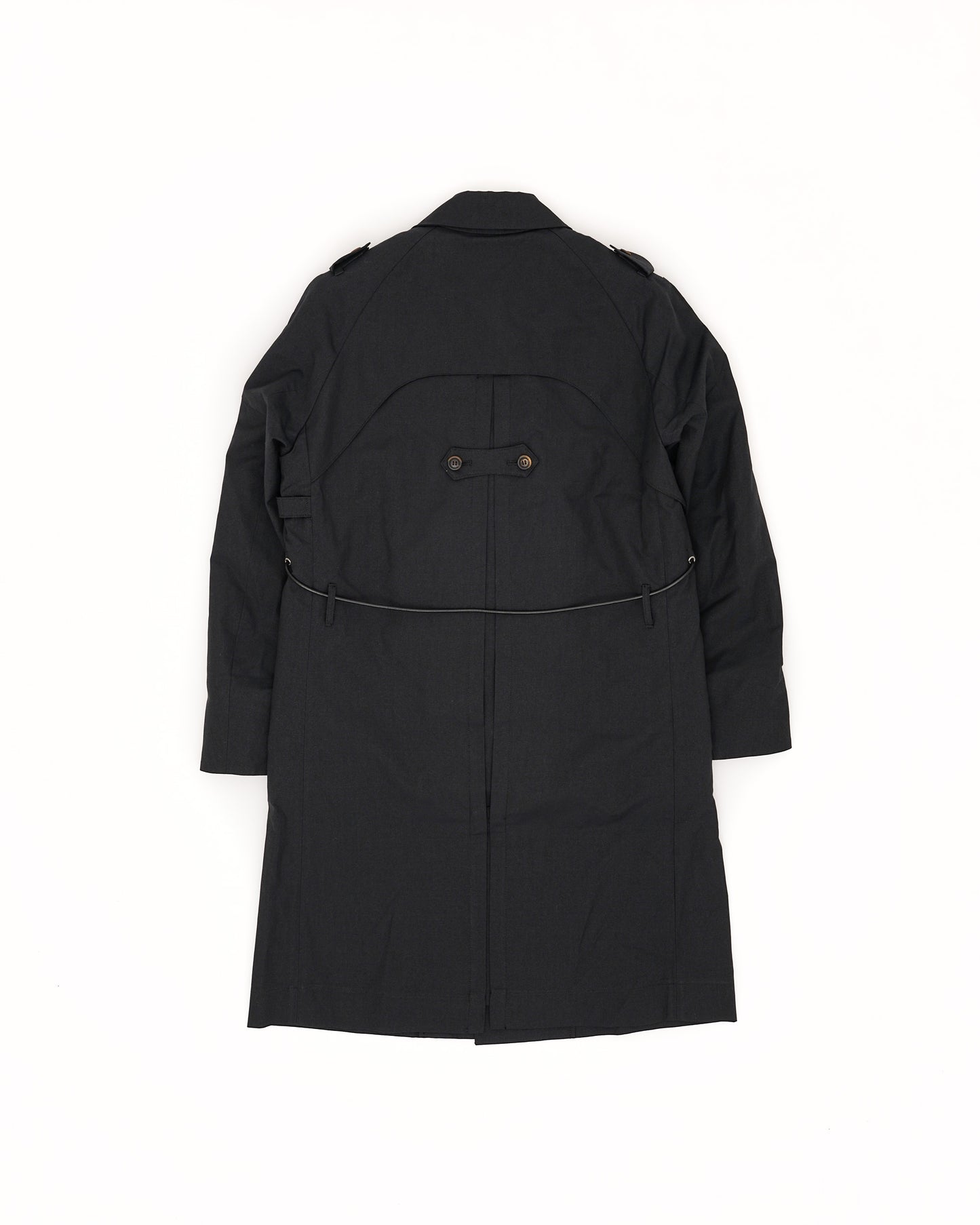 Wool Washi Trench Coat