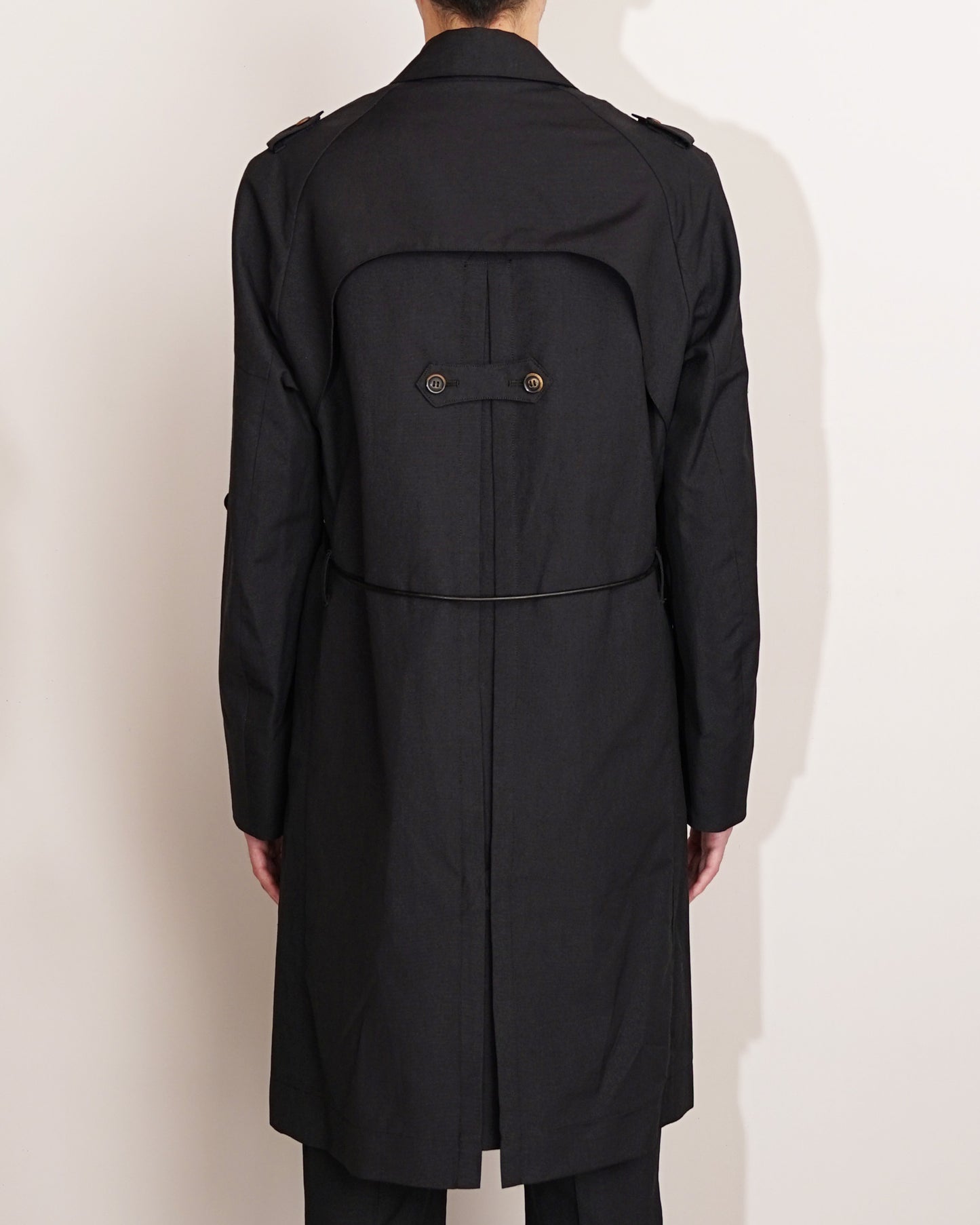 Wool Washi Trench Coat