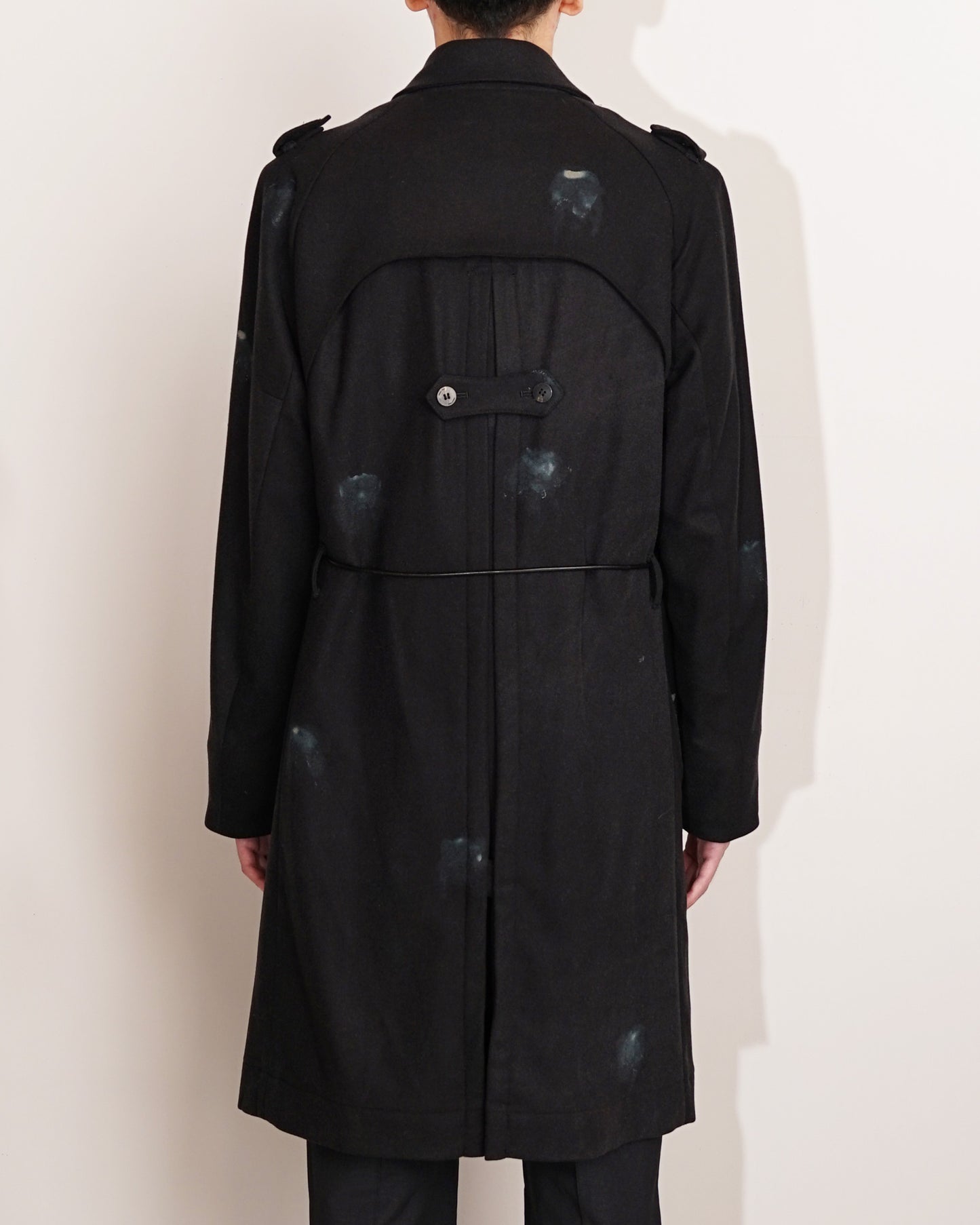 Super160s Wool Trench Coat