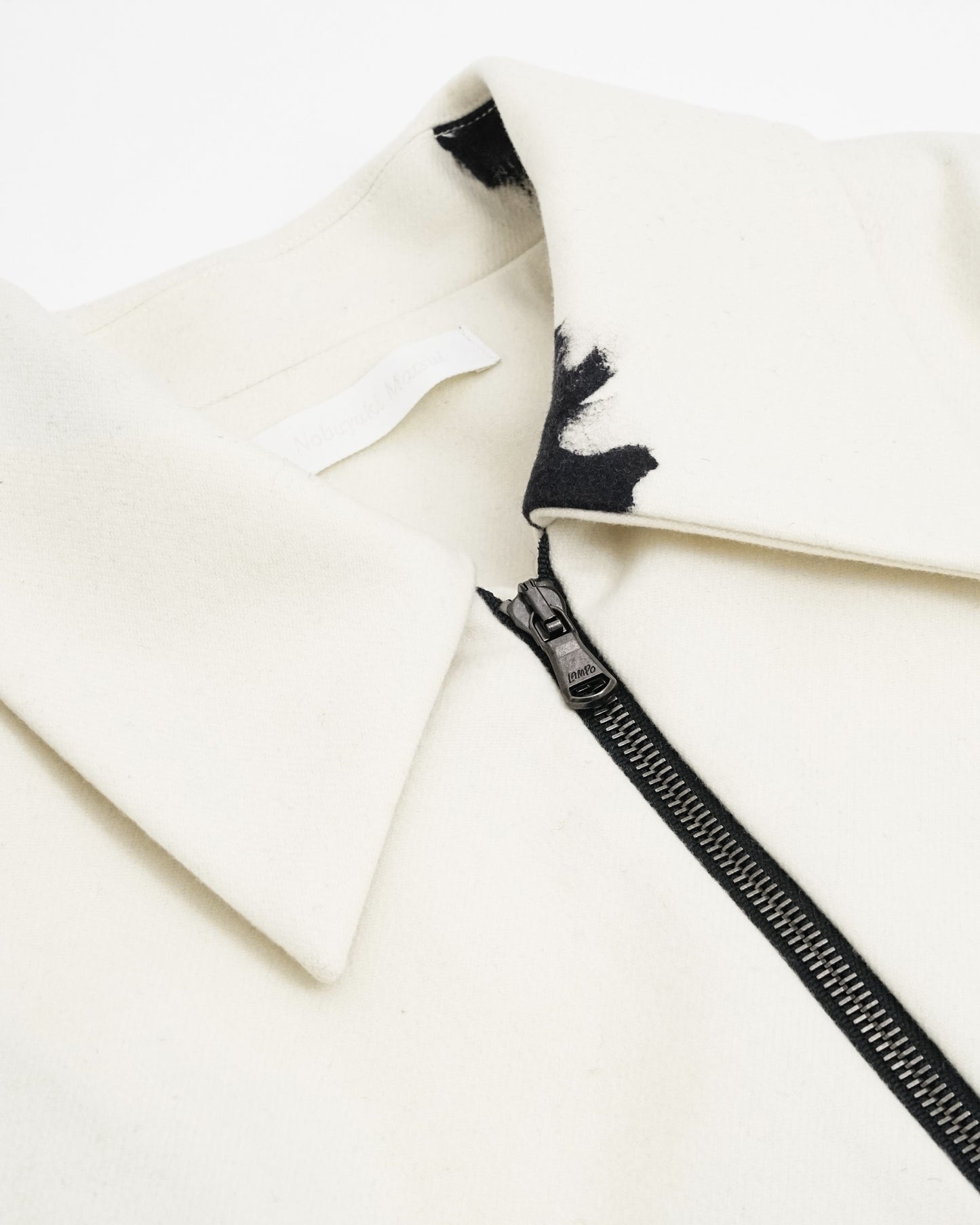Zip up Blouson(White)