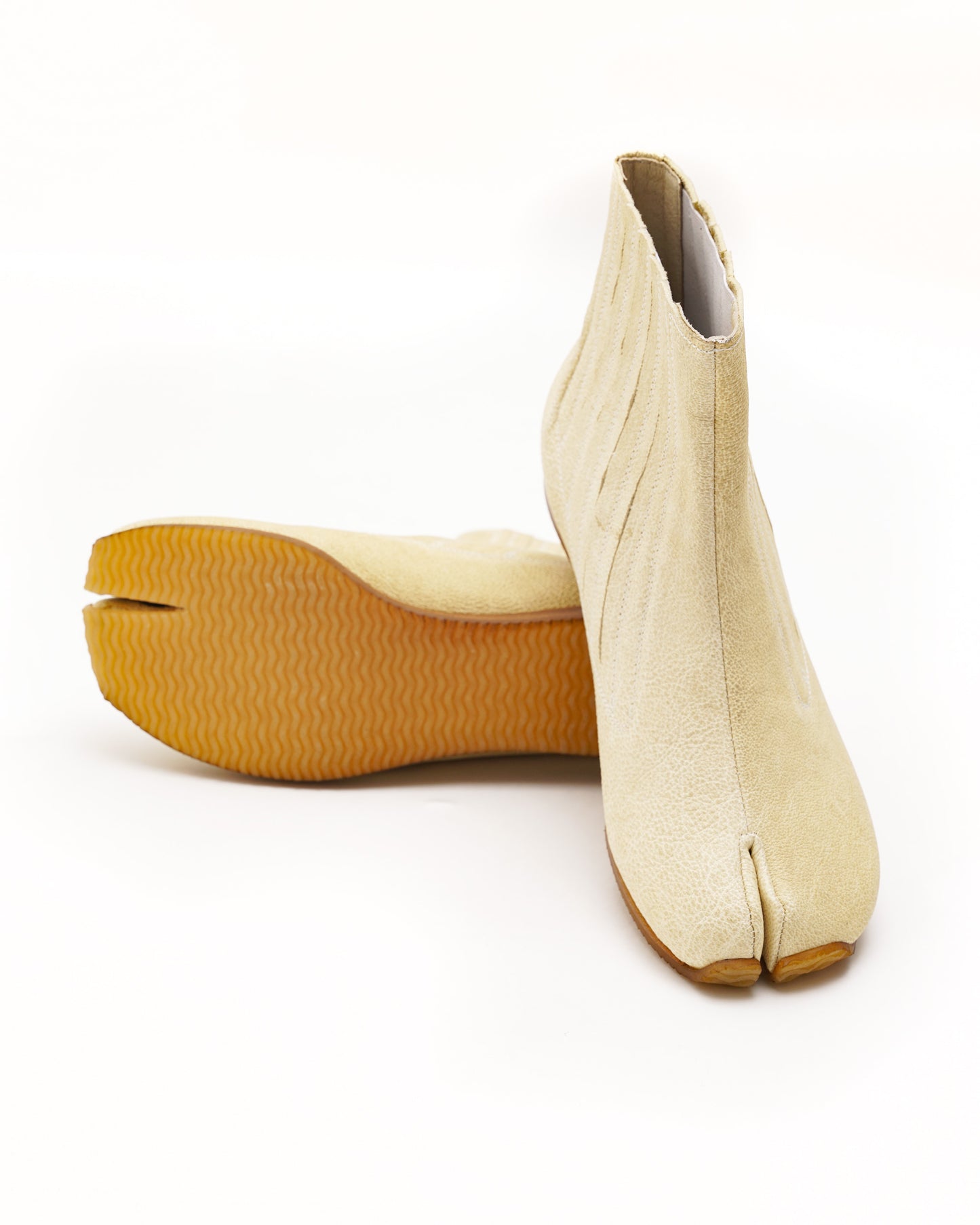 Tabi Shoes(White Tanning Leather)
