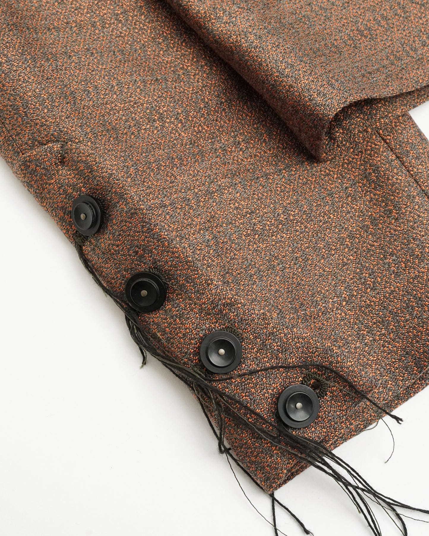 No Collar Jacket(Orange×Green)