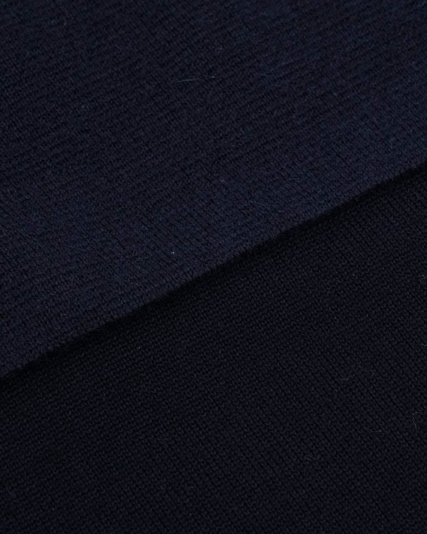 Bicolour Pullover(Black×Black)