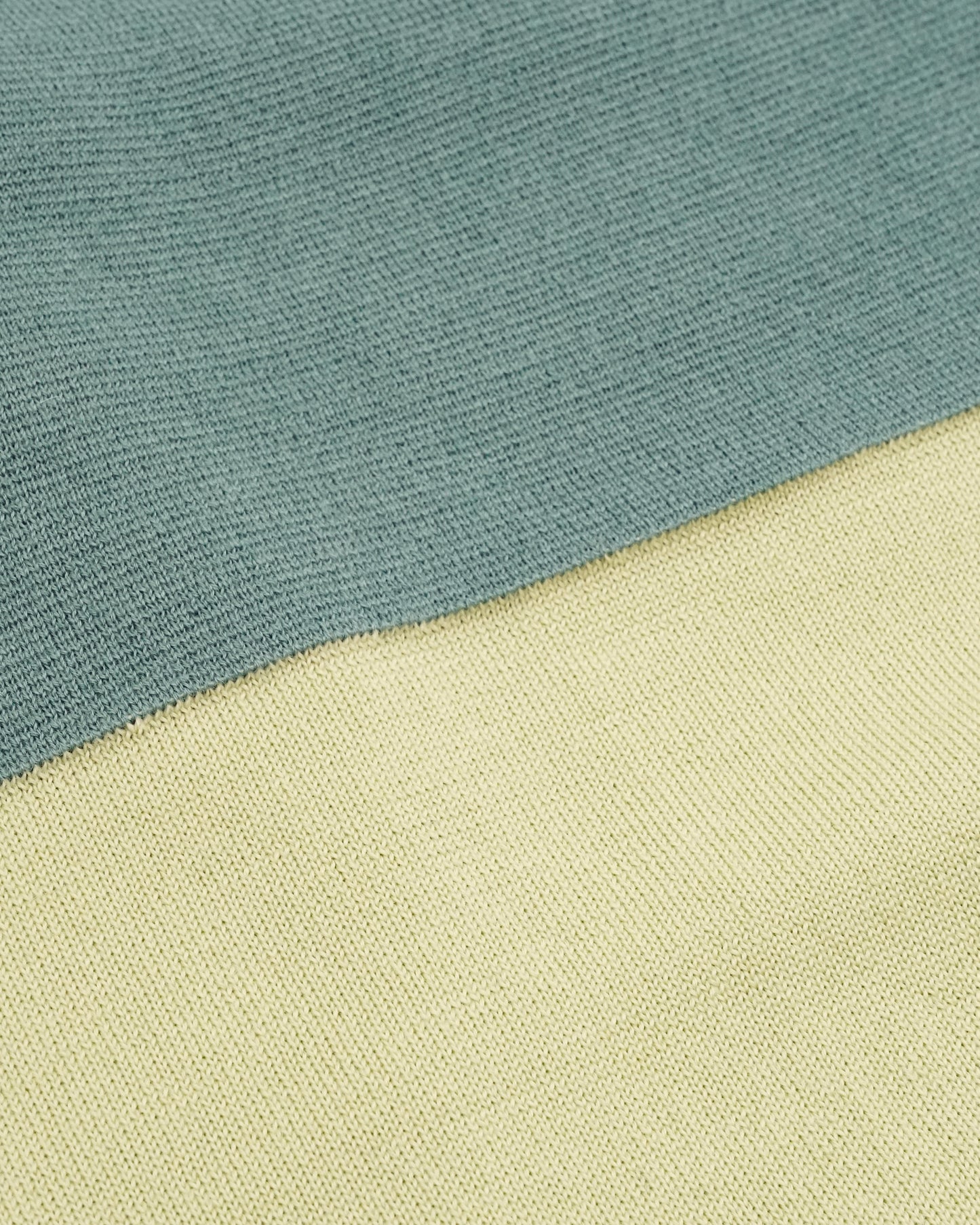 Bicolour Pullover Knit(Green×L.Green)