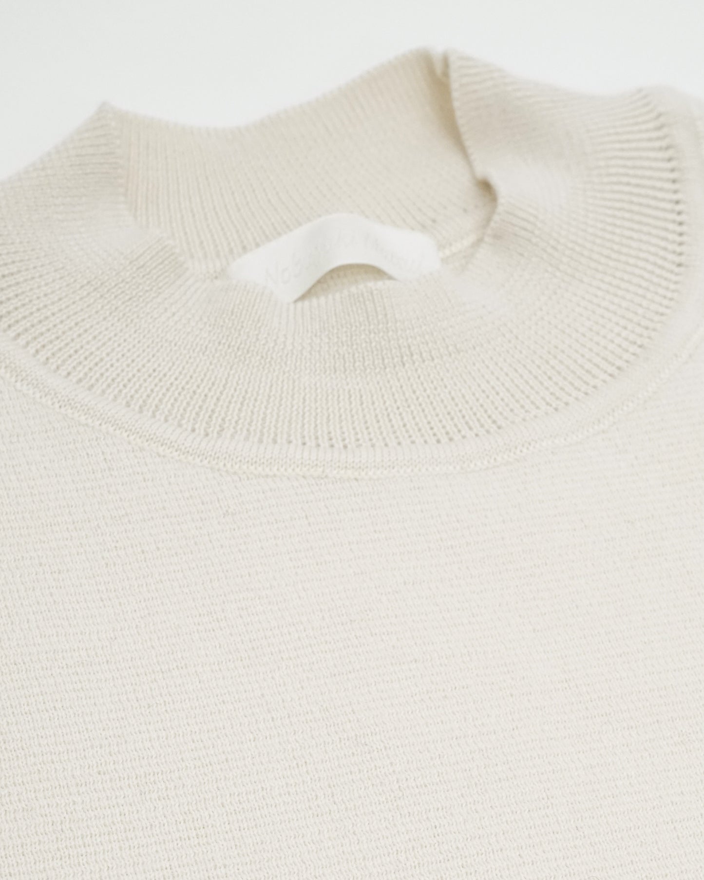 Bicolour Pullover(White×Black)