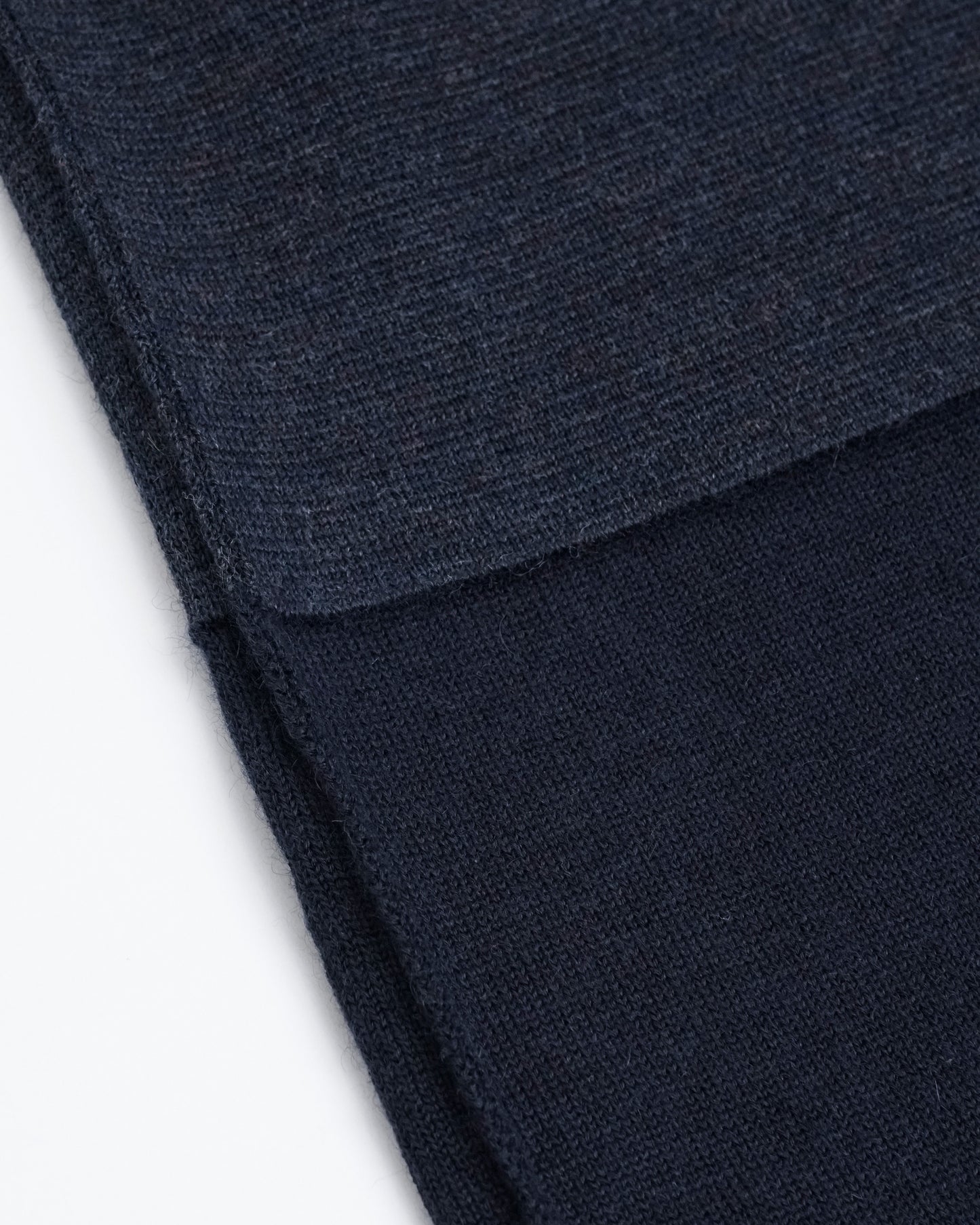 Bicolour Knit Pants(Navy×Navy)