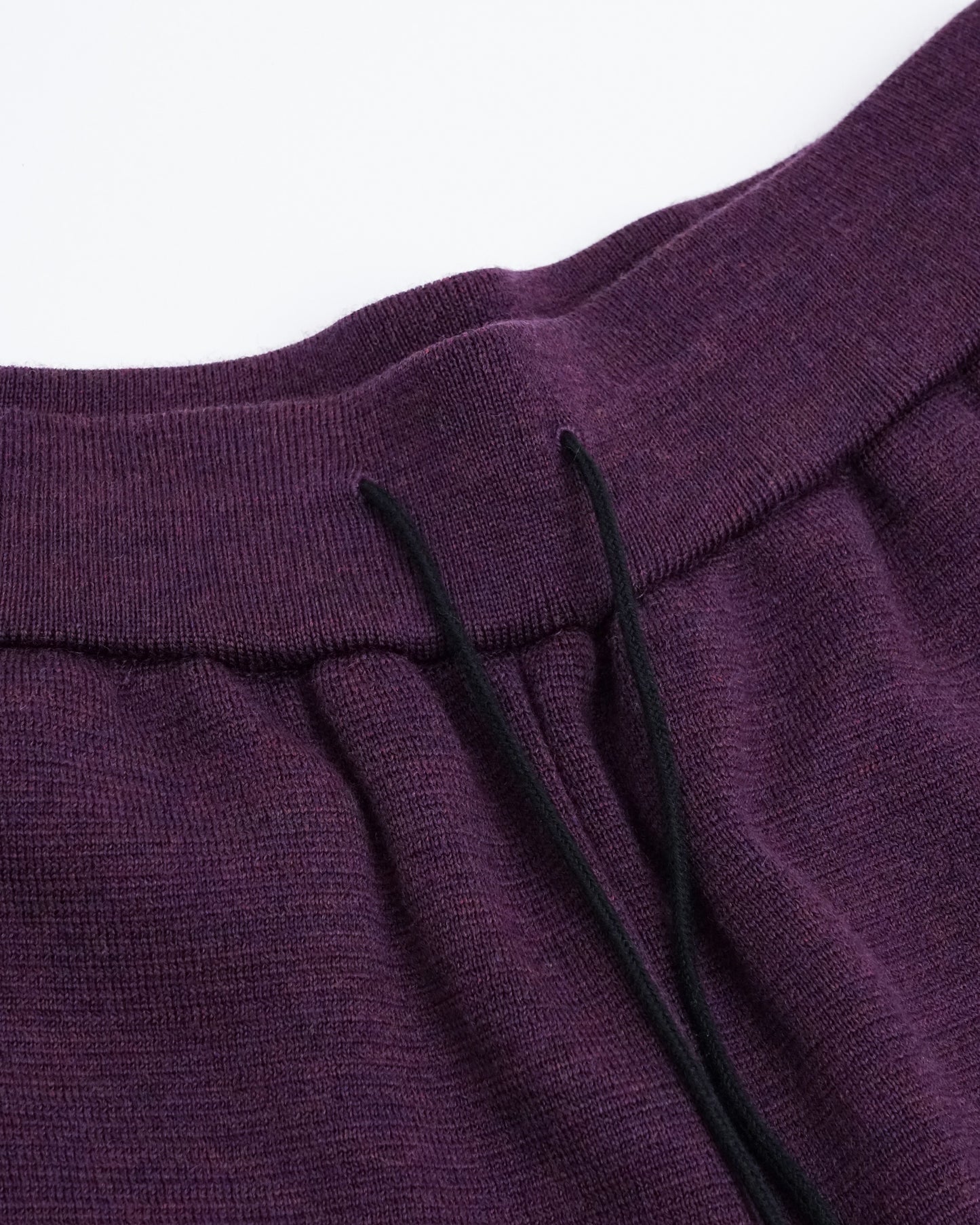 Bicolour Knit Pants(Light Blue×Purple)