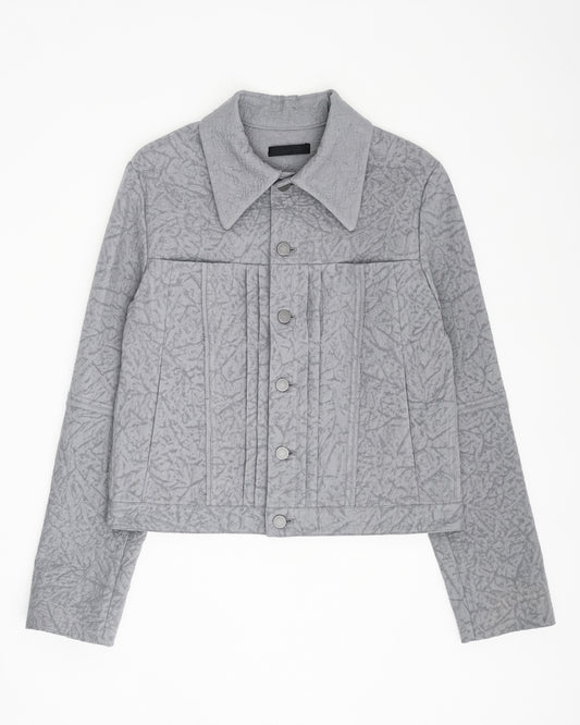 Shrink raw edge jacket