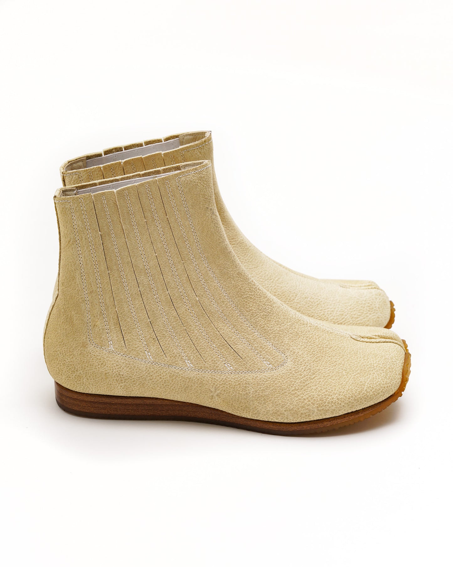 Tabi Shoes(White Tanning Leather)